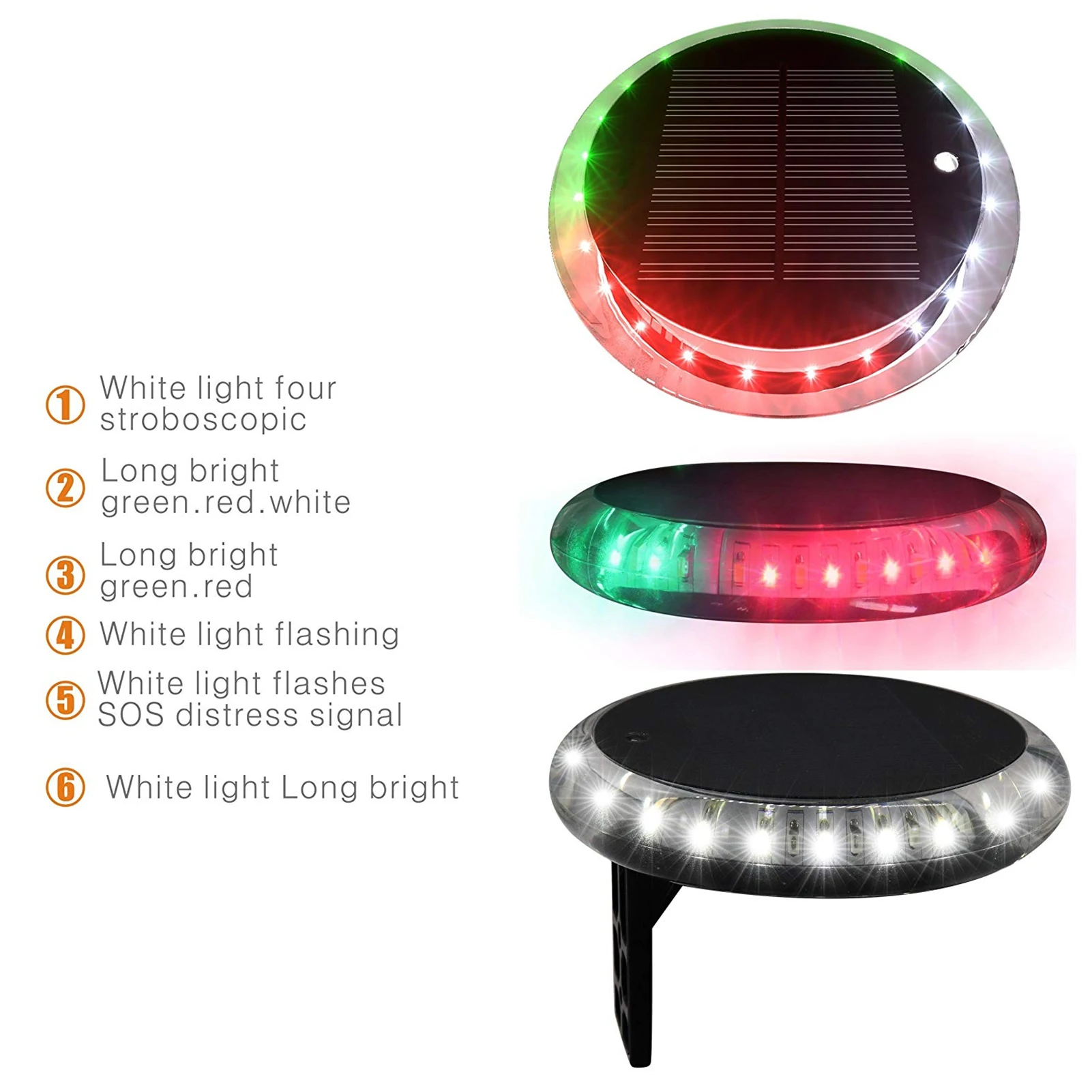 Fishing Boat Navigation Light - Navigasyon Lambası Su Geçirmez 6 Modlu