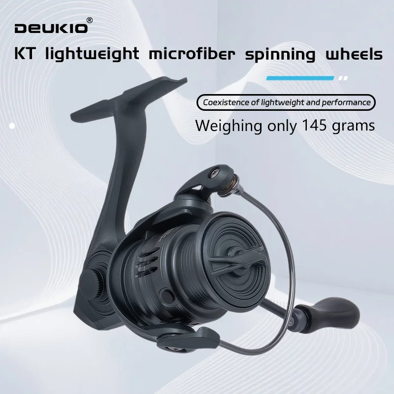 Abu Garcia Reel Max - DEUKIO Hafif Spinning Olta Makarası, Dişli