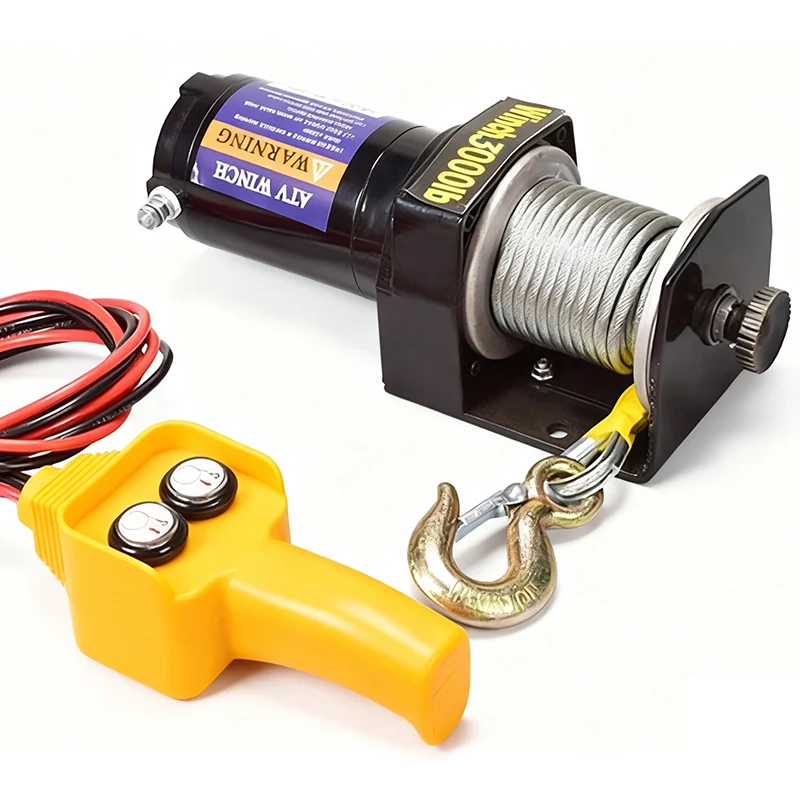 Fishing Boat Trailer - 12V 24V Taşınabilir Elektrikli Vinç Çelik