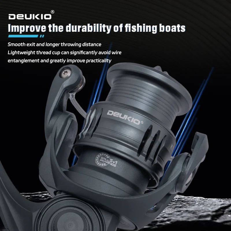 DEUKIO Hafif Spinning Olta Mak - Abu Garcia Reel Max incelemesi ve fiyatı
