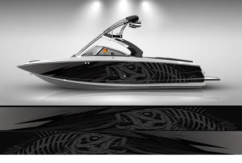 Camo siyah ve beyaz Marlin bal - Fishing Boat Trailer incelemesi ve fiyatı
